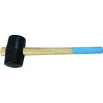 Киянка резиновая дер.лакированная ручка 450г/3304002//48/***
