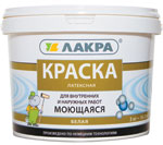 ВДАК моющаяся 6,5кг латекс Лакра