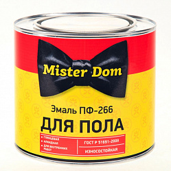 ПФ-266 желто-кор 0,8кг Mister Dom /14/