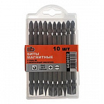 Биты PH2 100мм 10шт двухсторонние крест 888 /10/6430102/