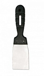 Шпатель 80мм нерж.сталь с пласт.ручкой Атлант /10//3087080/ /48/