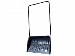 Движок д/снега 700*465мм черный морозост. пластик