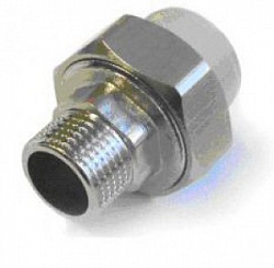 Муфта комб. разъемная штуцер 20х1/2" PP-R