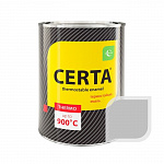 Эмаль термостойкая антикоррозионная CERTA серебристая 25кг до 700°С***