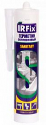 Герметик силикон санитар. белый 310мл IRFix Sanitary /16/