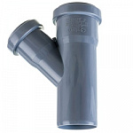 Тройник на d-110/110, угол 45