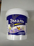 Эмаль акрил. черная п/глянц. УНИВЕРСАЛЬНАЯ 0,9кг РАДУГА /8/***