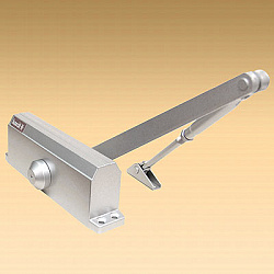 Доводчик двери БУЛАТ серебро ДД 502/2 А-S 25-45кг /09112/