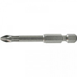 Биты PH1 100мм 1шт сталь S2 торсионные, магнит, кованая/3102331/