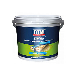 Клей для Линолеума и Ковролина 1кг Tytan Professional /6/+5	