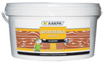 Шпатлевка по дереву береза 0,6кг /16/ Лакра