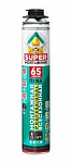 Пена профессиональная 65л SUPERмонтажник всесезонная  (-10°С +30°C) /12//816/