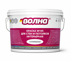 ВДАК влагостойкая 1,3кг  супербелая ВОЛНА W105 /9/378/