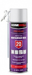 Пена бытовая 650мл всесезонная DONEWELL ENERGY FLEX 20 /12/
