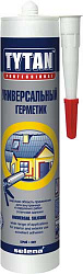 Герметик силикон универсал. белый 280мл TYTAN Professional /12/