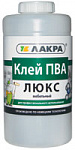 Клей ПВА мебельный люкс 0,9кг /12/ Лакра