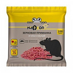 Зерновая приманка от мышей и крыс 100гр NADZOR /50/