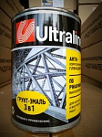 Грунт-эмаль по ржавчине 3 в 1 черная 5,5кг ULTRA LINES /4/