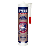 Герметик кровельный битумно-каучуковый черный 310мл TYTAN Professional /12/