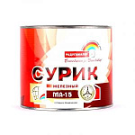 Сурик 3,2кг железный РАДУГА /6/