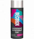 Лак акрил аэрозольный бесцвет мат. DECORIX 520мл. 0107-31AV/12/ 